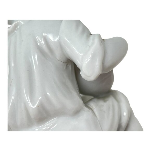 Arnat Creation Porcelain Sweetmeats Bowl Figurine White & Gilded #6977 READ - Picture 6 of 10